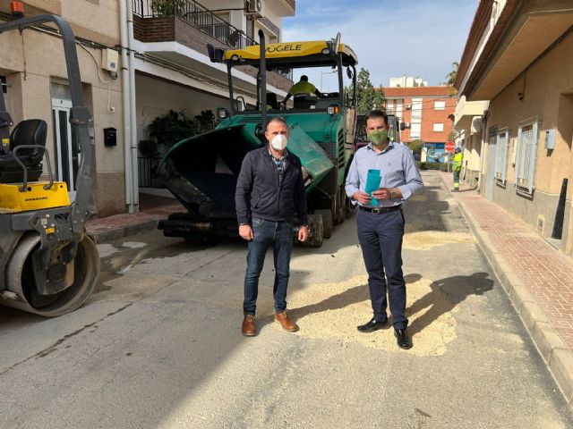 La Comunidad invierte 36.500 euros en renovar un tramo de la red de agua potable en Librilla - 1, Foto 1