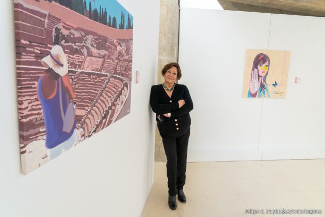 La exposición ´VIDA´ de Geles Conesa acerca la pintura digital al Luzzy - 1, Foto 1