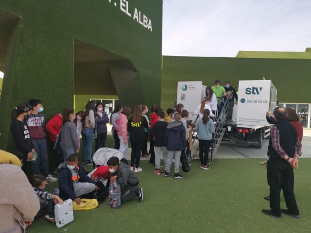 El ecoparque móvil visita el colegio el Alba de Roldán - 1, Foto 1