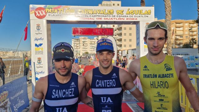 Marta Pintanel y David Cantero ganan el primer clasificatorio para el nacional de Duatlón en Águilas - 2, Foto 2
