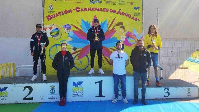 Marta Pintanel y David Cantero ganan el primer clasificatorio para el nacional de Duatlón en Águilas - 3, Foto 3
