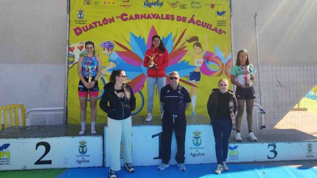 Marta Pintanel y David Cantero ganan el primer clasificatorio para el nacional de Duatlón en Águilas - 4, Foto 4