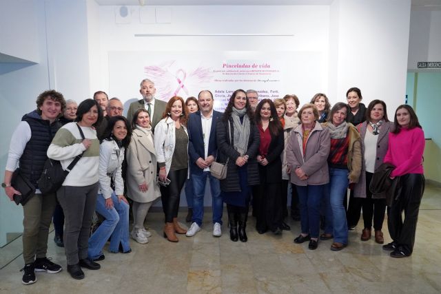 Santomera acoge la exposición solidaria 'Pinceladas de vida' a beneficio de la Junta Local de la AECC - 1, Foto 1