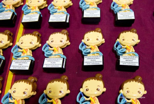 Toda una exhibición de gimnasia rítmica en el Pabellón Central - 2, Foto 2