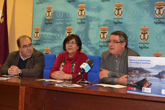 El martes arranca un ciclo de conferencias sobre el patrimonio arqueológico marítimo de Águilas - 1, Foto 1