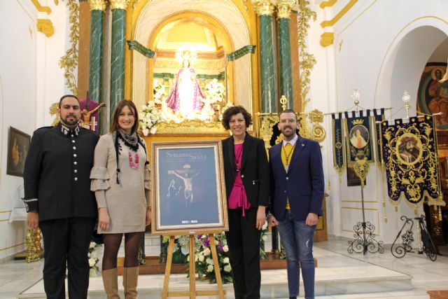 El Cristo de la Fe y la patrona ilustran el cartel de la Semana Santa de Puerto Lumbreras - 2, Foto 2
