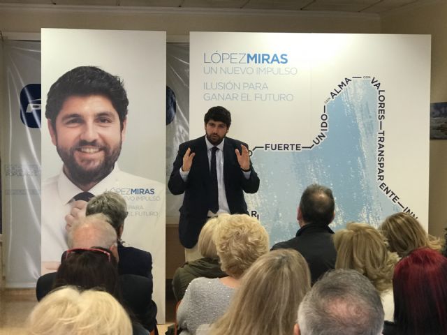 López Miras anuncia una revisión en las cuotas de los afiliados del PP para que cualquier persona que quiera participar en mi proyecto no tenga ninguna limitación - 2, Foto 2