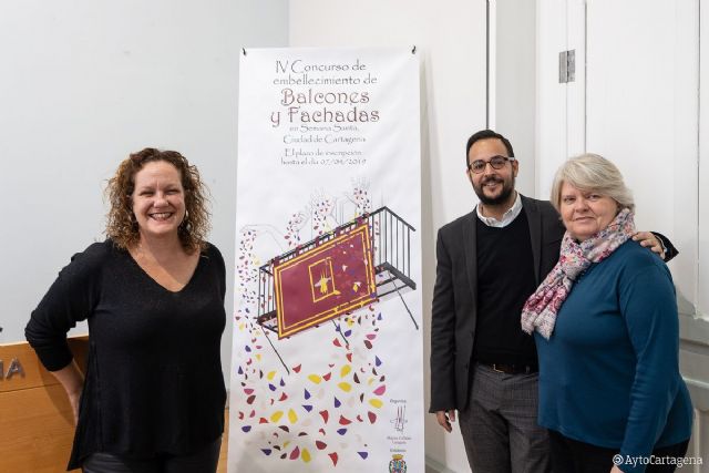 Comienza la cuenta atrás para decorar los balcones y terrazas en Cartagena con motivo de la Semana Santa - 1, Foto 1