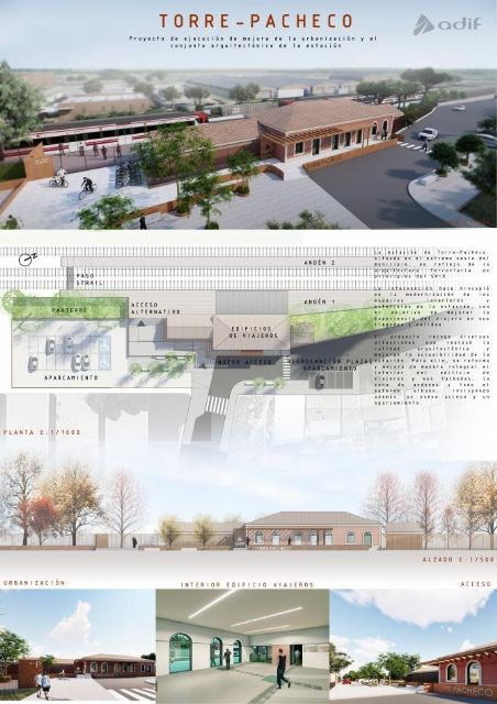 La estación de ferrocarril de Torre Pacheco será remodelada - 5, Foto 5