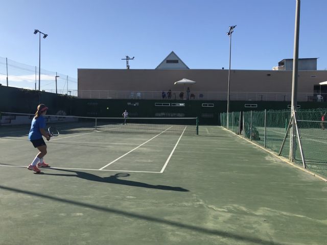 Javier Lpez and Eva Martinez, from the Kuore de Totana tennis school, champions in the men's and women's Alevn categories in the Regional Iniciatenis tournament, Foto 4