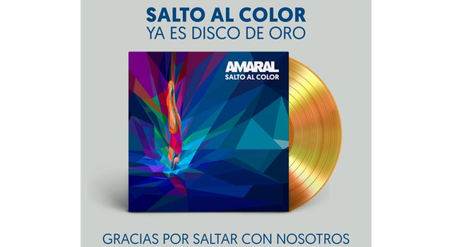 AMARAL celebran su flamante Disco de Oro sorprendiendo a sus fans y anunciando concierto en Zaragoza - 1, Foto 1