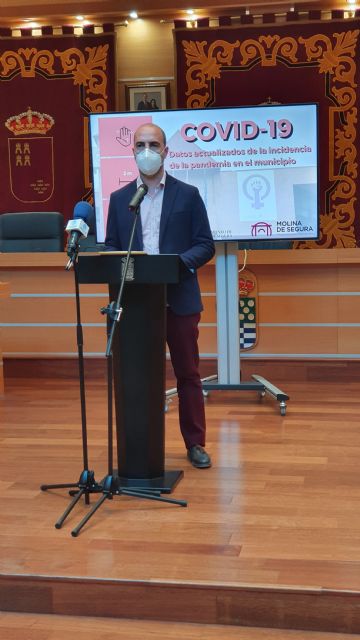El número de casos activos por COVID-19 en Molina de Segura se sitúa en 26, con una incidencia acumulada en los últimos 7 días de 16,7 casos por 100.000 habitantes - 2, Foto 2