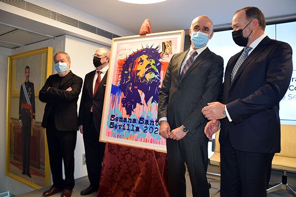 El Cartel de la Semana Santa hispalense 2022, se presentó en la sede de la Caja Rural del Sur de Sevilla - 5, Foto 5