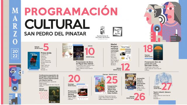 La concejalía de Cultura programa teatro, exposiciones, literatura y música para disfrutar en marzo - 1, Foto 1