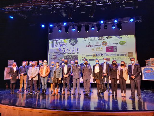 Cáritas Castrense y AMDEM recibirán la recaudación de la VIII Carrera popular de la Base Aérea de Alcantarilla - 1, Foto 1