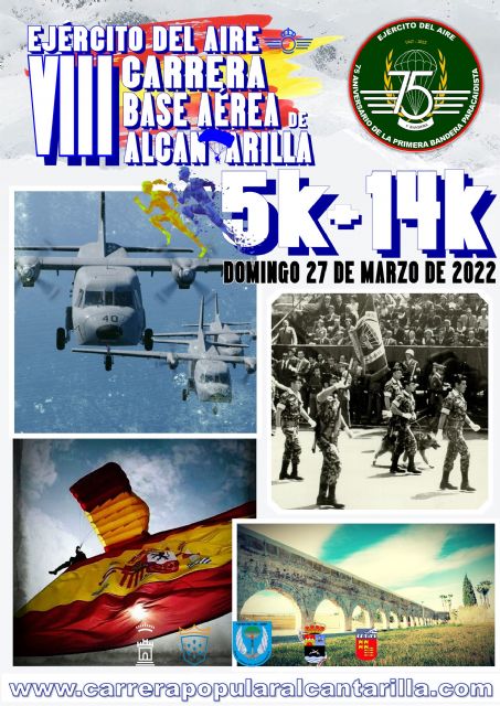 Cáritas Castrense y AMDEM recibirán la recaudación de la VIII Carrera popular de la Base Aérea de Alcantarilla - 4, Foto 4