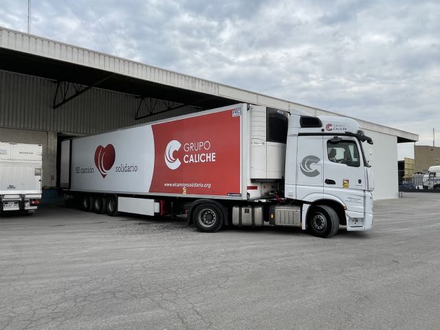 El camión solidario de Caliche viaja a la frontera de Ucrania con 22.000 kilos de material de primera necesidad - 1, Foto 1