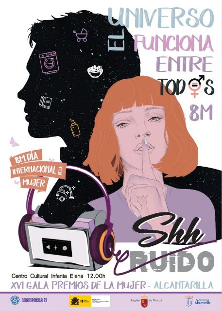 La alcantarillera Milagros Florenciano Bernal y las cinco mujeres del Cuerpo de la Policía Local de Alcantarilla reciben los Premios de la Mujer 2024 - 1, Foto 1