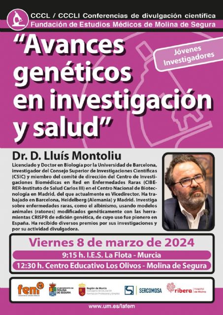 La 16ª Semana de la Salud, Educación y Deporte de Molina de Segura se celebra del 4 al 10 de marzo bajo el lema VIVE, sigue la onda y disfruta - 3, Foto 3