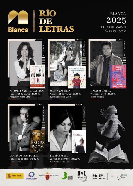 Blanca presenta una nueva edición de Río de Letras protagonizada por destacados autores de la literatura nacional y la música - 1, Foto 1