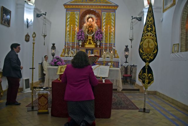La Hermandad del Carmen de Calatrava de Sevilla, renueva su compromiso bajo la protección de la Virgen - 2, Foto 2