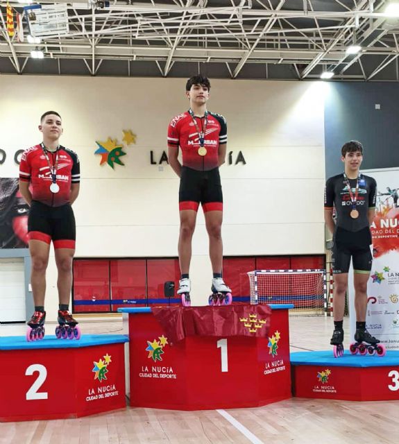 El torre&ntilde;o Pablo González, doble campeón de Espa&ntilde;a juvenil de patinaje de velocidad indoor - 3, Foto 3
