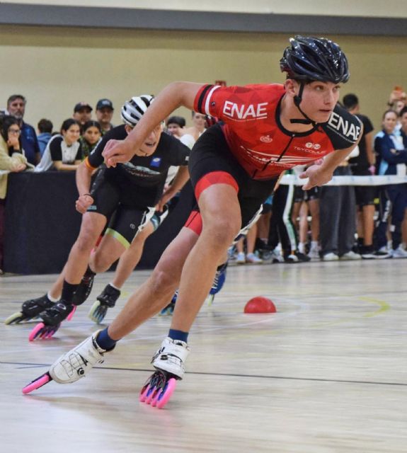 El torre&ntilde;o Pablo González, doble campeón de Espa&ntilde;a juvenil de patinaje de velocidad indoor - 4, Foto 4