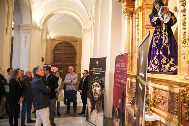 Más de 125 músicos funden tradición y devoción en el histórico concierto Perdón y Sangre que une a las cofradías lorquinas del Paso Morado y Paso Encarnado - 2, Foto 2