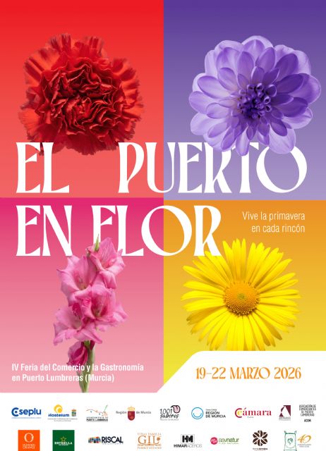 Vuelve la feria 'El Puerto en Flor' en una cuarta edición que sigue creciendo y que se celebrará del 19 al 22 de marzo en Puerto Lumbreras - 2, Foto 2