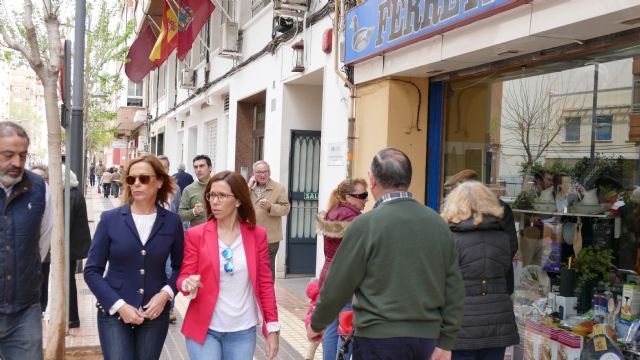 La vicealcaldesa se compromete a impulsar el Ãrea Comercial de La Milla - 2, Foto 2