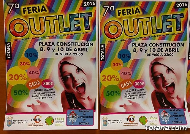 La VII Feria Oultet de Totana se celebra este próximo fin de semana en la plaza de la Constitución, Foto 3