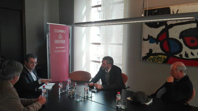 Podemos y el Colegio de Arquitectos se comprometen a trabajar conjuntamente - 1, Foto 1