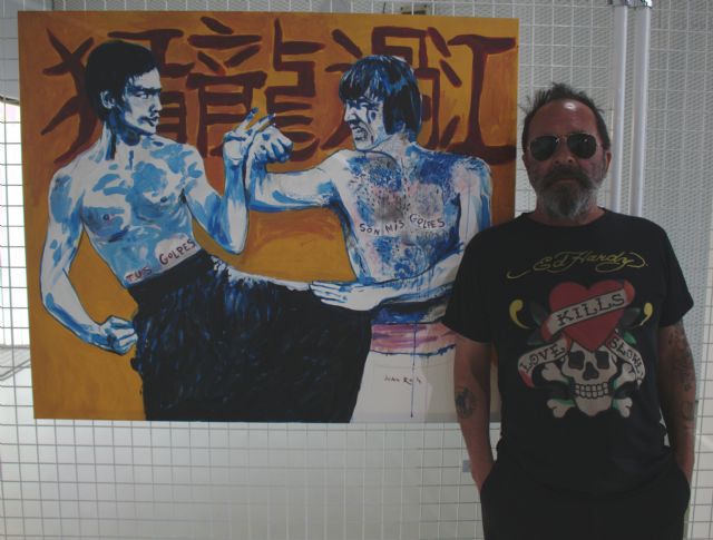 El artista multidisciplinar Juan Ros expone El hombre invisible, un homenaje al cine en la sala de exposiciones del Auditorio El Batel - 1, Foto 1