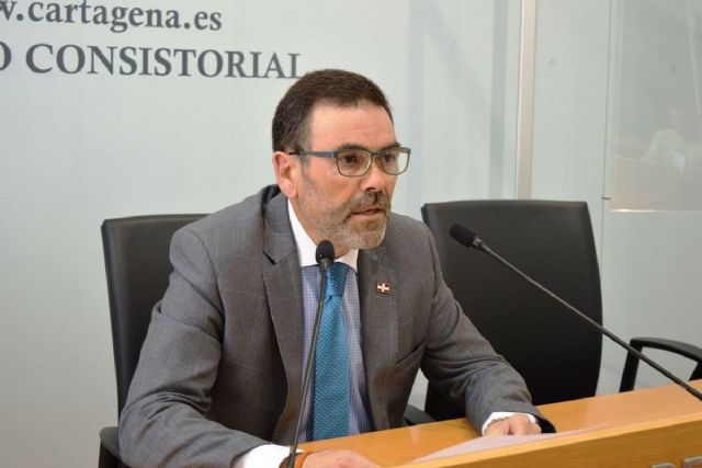 El alcalde de Cartagena comparece ante los medios para informar de una citacion judicial - 1, Foto 1