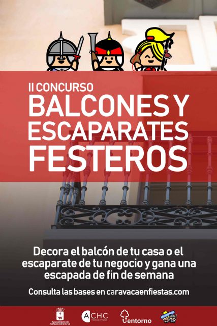La Concejalía de Festejos convoca el VI concurso de las Fiestas de Caravaca en Instagram y el II certamen 'Balcones y escaparates festeros' - 2, Foto 2