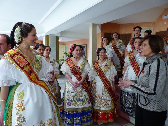 La Reina de la Huerta 2018 y su corte de honor derrochan murcianía en la Asamblea - 2, Foto 2