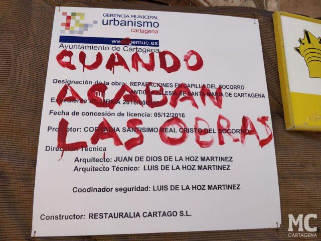 Suma y sigue la cadena de despropósitos en torno a la recuperación de la Catedral de Cartagena - 4, Foto 4