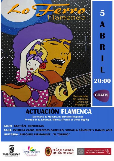 Lo Ferro Flamenco en Muestra de Turismo y Gala Invierno Mes de abril - 1, Foto 1