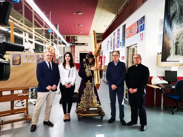 Cultura restaura la talla de Nuestro Padre Jesús Nazareno de Los Moraos de Cehegín - 2, Foto 2