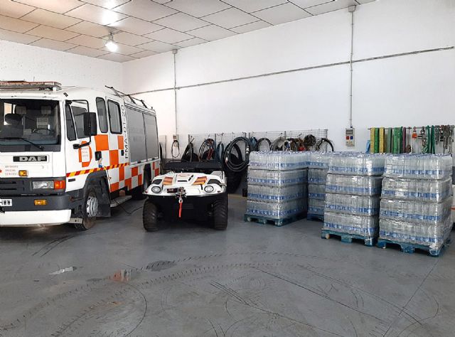 FUENTEDUEÑAS dona parte de su producción de agua a los sanitarios de la Región de Murcia - 2, Foto 2