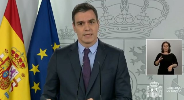 Sánchez anuncia que solicitará al Congreso de los Diputados la prórroga del estado de alarma