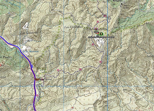 Rescatan a un ciclista herido tras caída sufrida en el Collado del Cerrillar en el Puerto de la Cadena - 3, Foto 3