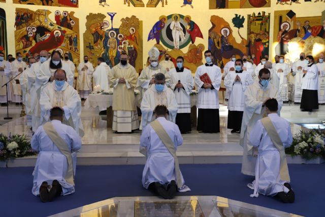 Habéis sido llamados para ser apóstoles de la alegría , Mons. Lorca a los tres nuevos presbíteros, Foto 3