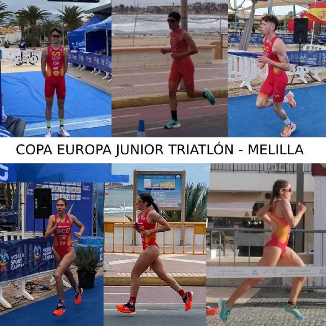 Seis murcianos compiten en la Copa de Europa de Triatlón Junior de Melilla - 3, Foto 3
