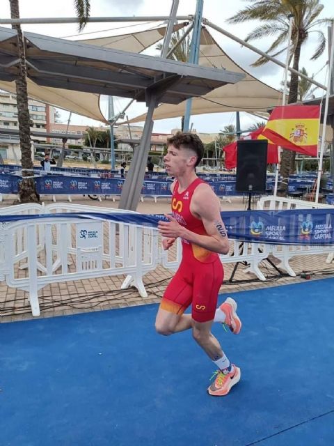 Seis murcianos compiten en la Copa de Europa de Triatlón Junior de Melilla - 5, Foto 5