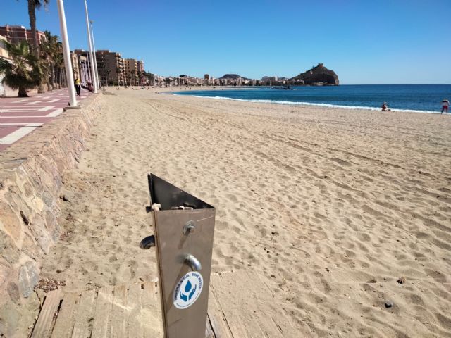 Soler: Las playas de Águilas deben estar en esta época del año en estado óptimo para el uso y disfrute de todos los aguileños y foráneos - 1, Foto 1