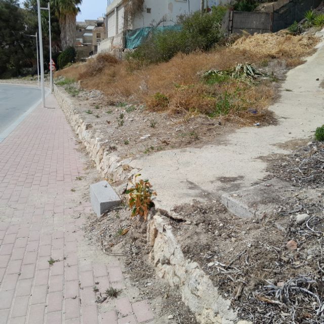Podemos Cieza insta al Ayuntamiento que de una vez por todas se acondicione la zona de los Ejíos - 1, Foto 1