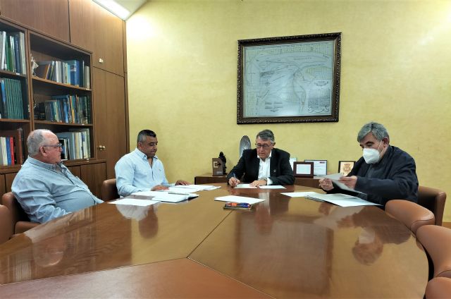 El presidente de la CHS mantiene una reunión de trabajo con la SAT de Fortuna - 1, Foto 1