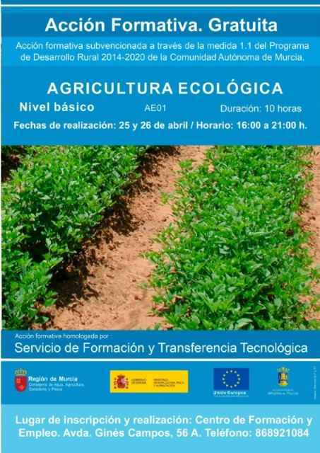 Nuevo curso de agricultura ecológica del Centro de Formación y Empleo - 1, Foto 1