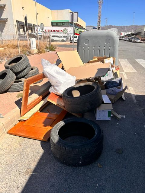 Los vertidos incontrolados siguen siendo el problema principal que afecta a la limpieza en el Polígono Industrial - 2, Foto 2